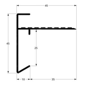 Daktrim standaard 45x45mm - Afbeelding 5