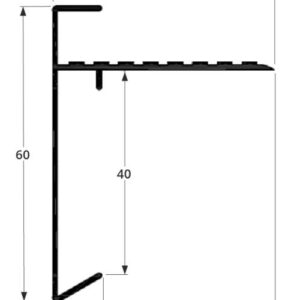 Daktrim standaard 60x45mm - Afbeelding 2